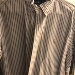 Sear sucker Polo Button up